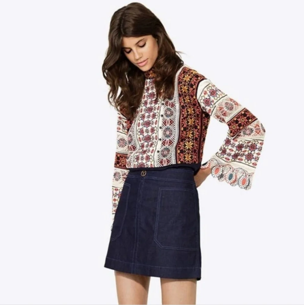 NWT Tory Burch Elise Mini Skirt
